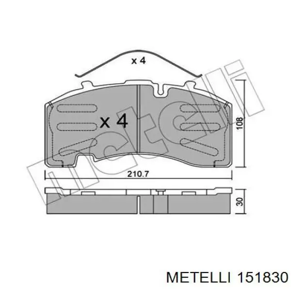 ШРУС наружный передний 151830 Metelli