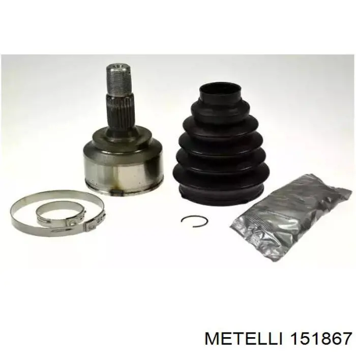 Левая полуось 151867 Metelli