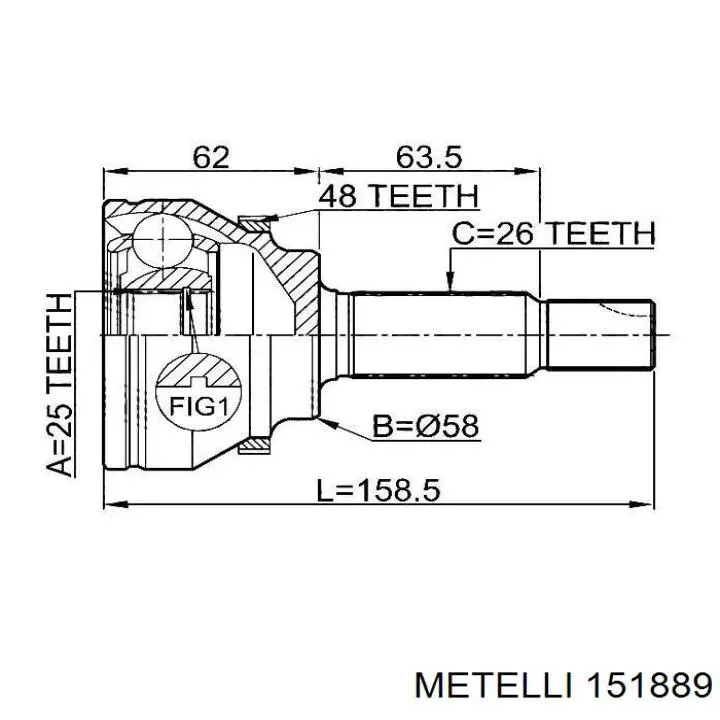 Граната колесная Optimal CW3035 цена, от 32.41 USD