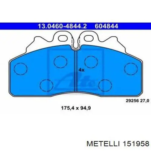Compre 151958 Metelli Junta homocinética externa dianteira