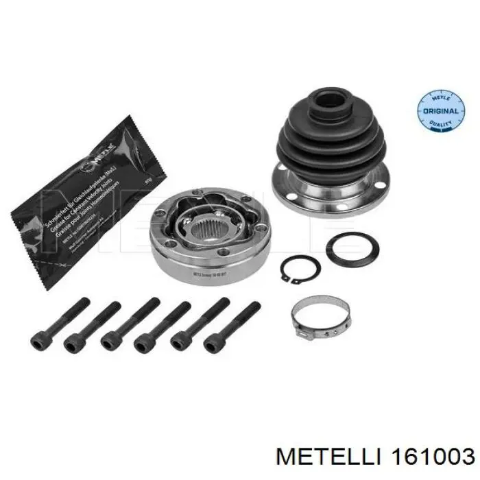 Шарнир угловых скоростей внутренний передний Metelli 161003 цена, от 29.46 USD