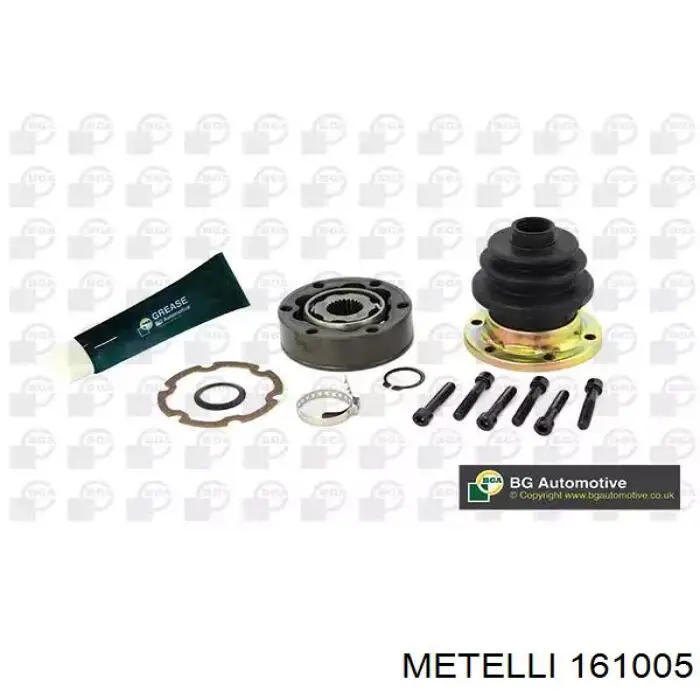 Junta homocinética interior trasera 161005 Metelli