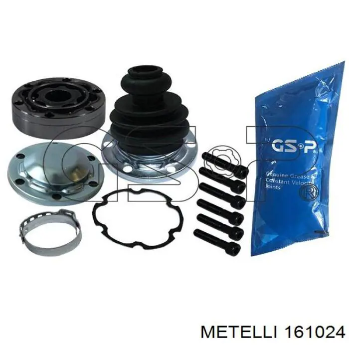 Шарнир угловых скоростей внутренний передний Metelli 161024 цена, от 27.33 USD