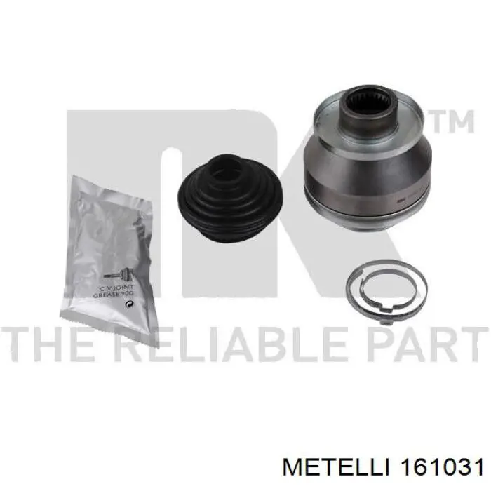 Купить 161031 Metelli Шрус внутренний левый