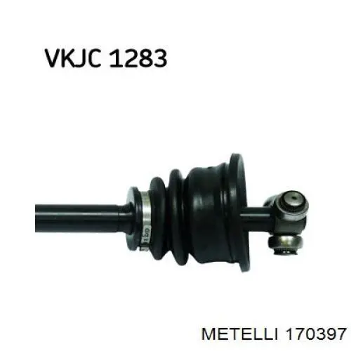 Купить 170397 Metelli Привод в сборе левый