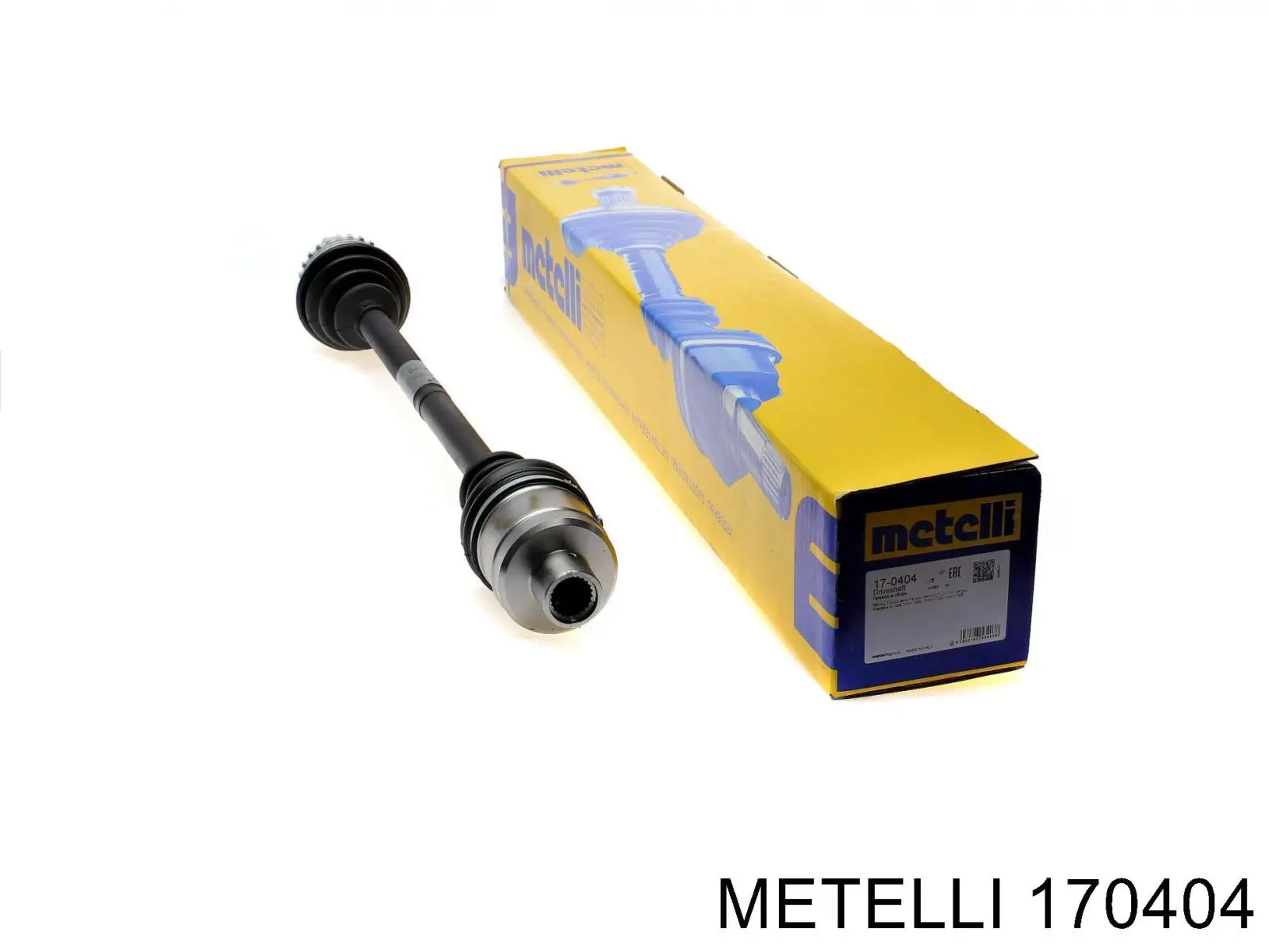 17-0404 Metelli полуось (привод передняя правая)