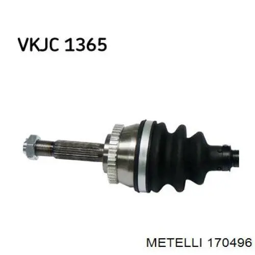 Купить 170496 Metelli Привод в сборе левый