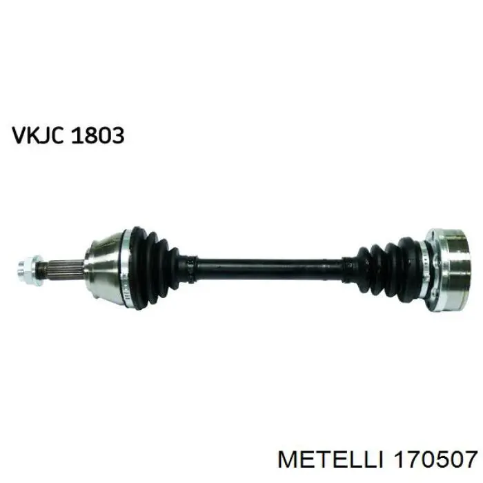 Правая полуось 170507 Metelli