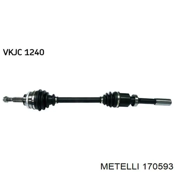 Правая полуось 170593 Metelli