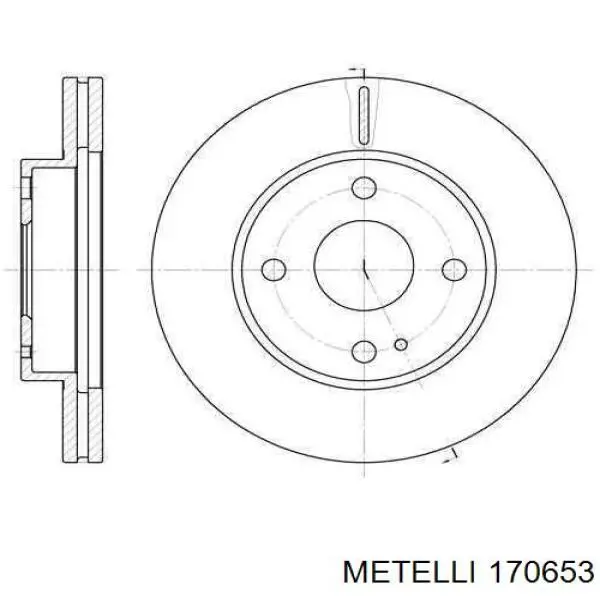  Левая полуось Fiat Stilo 