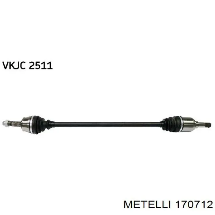 Полуось (привод) передняя правая VKJC2511 SKF