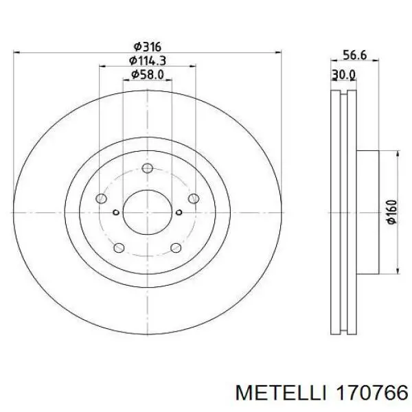 Правая полуось 302004190222 Magneti Marelli