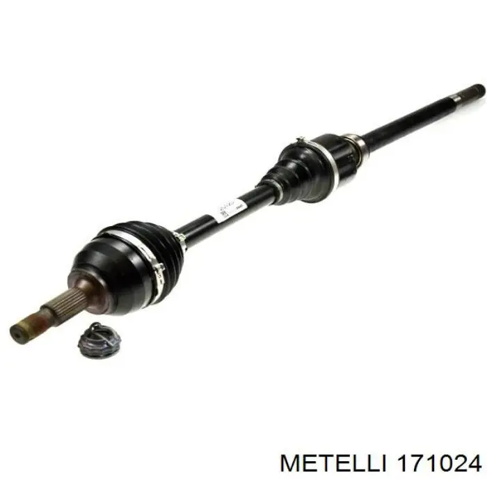 17-1024 Metelli полуось (привод передняя правая)