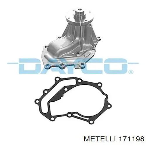 Правая полуось 171198 Metelli