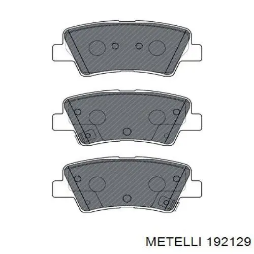 Подшипник ступицы 192129 Metelli