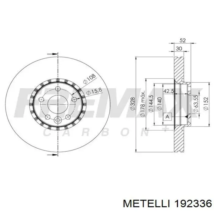 Комплект подшипника ступицы колеса Metelli 192336 цена, от 33.54 USD