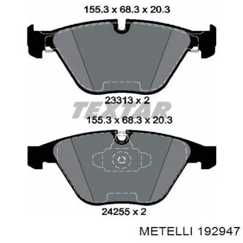 Подшипник ступицы пер/зад Metelli 192947 цена, от 29.54 USD