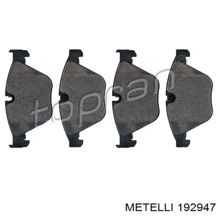 Купить 192947 Metelli Подшипник ступицы передней/задней