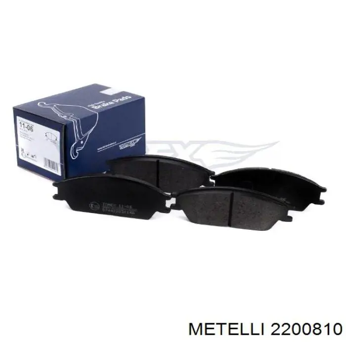Колодки Metelli 2200810 цена, от 12.71 USD