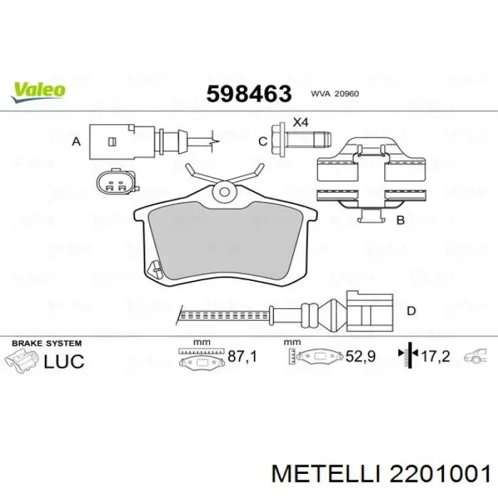 2201001 Metelli