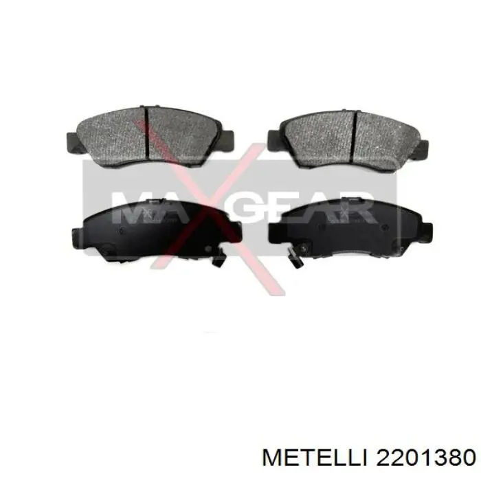 Тормозные колодки Metelli 2201380