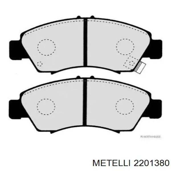 Колодки Metelli 2201380 цена, от 16.10 USD