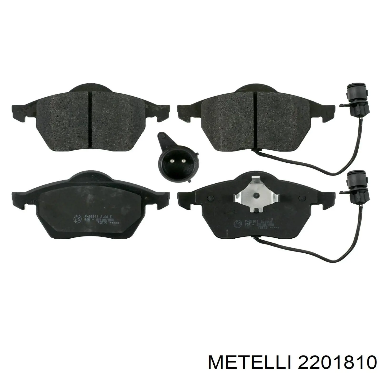 Колодки Metelli 2201810 цена, от 22.50 USD