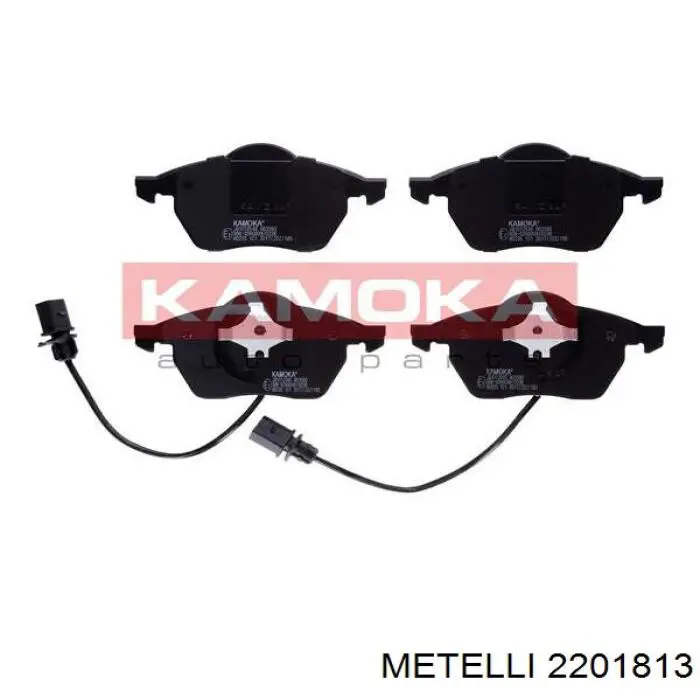 Передние тормозные колодки 2201813 Metelli