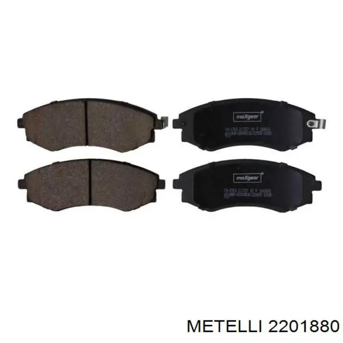 Колодки Metelli 2201880 цена, от 19.52 USD