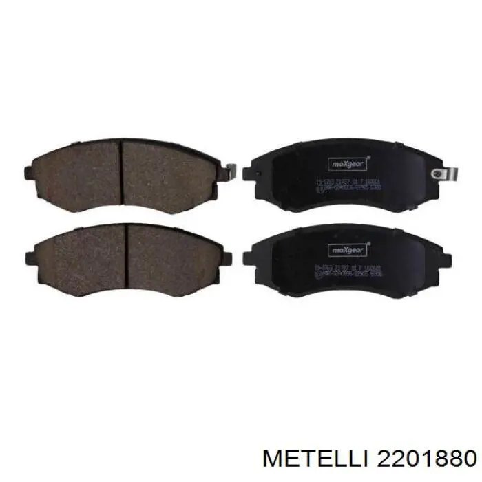 Колодки Metelli 2201880 цена, от 19.52 USD
