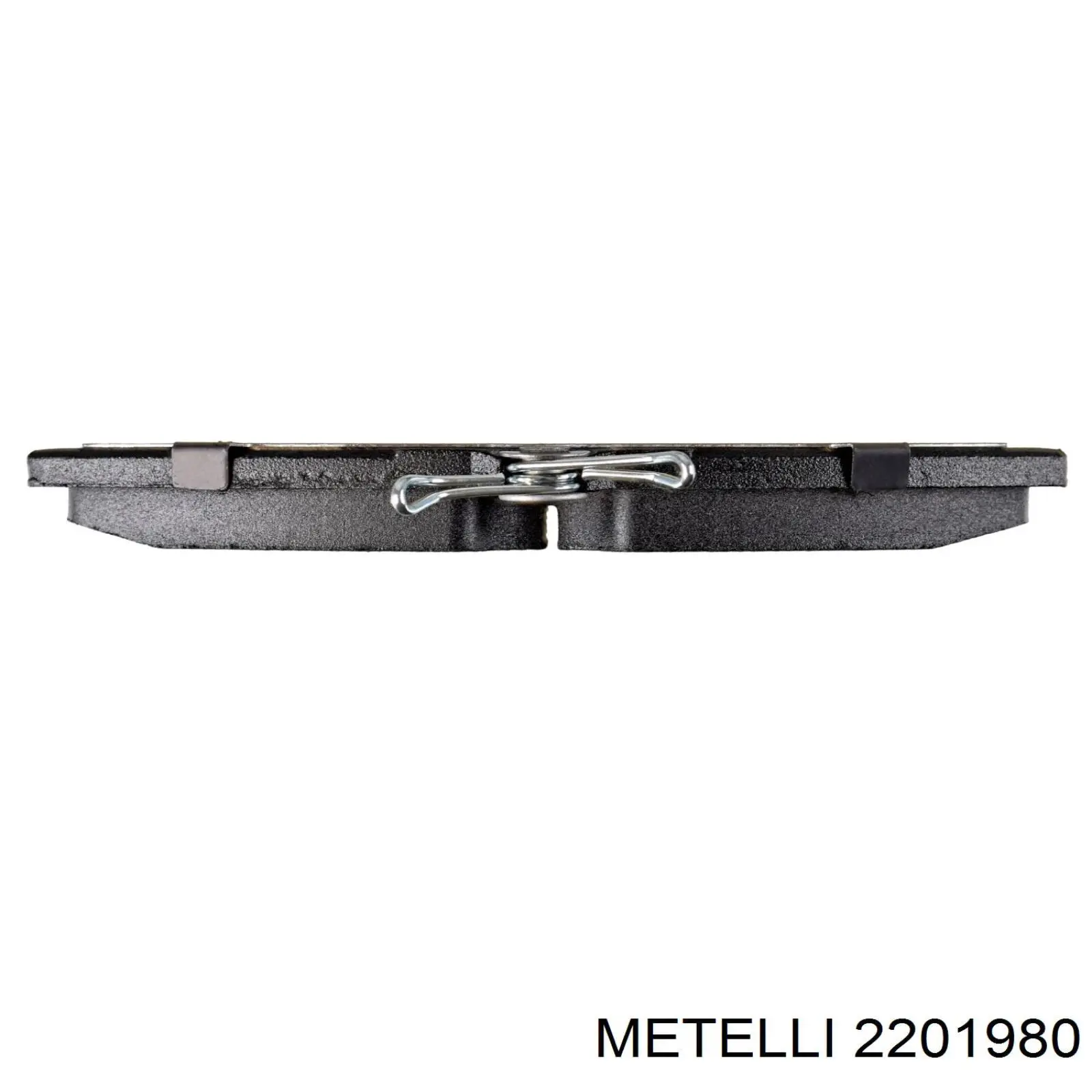Купить 2201980 Metelli Колодки тормозные