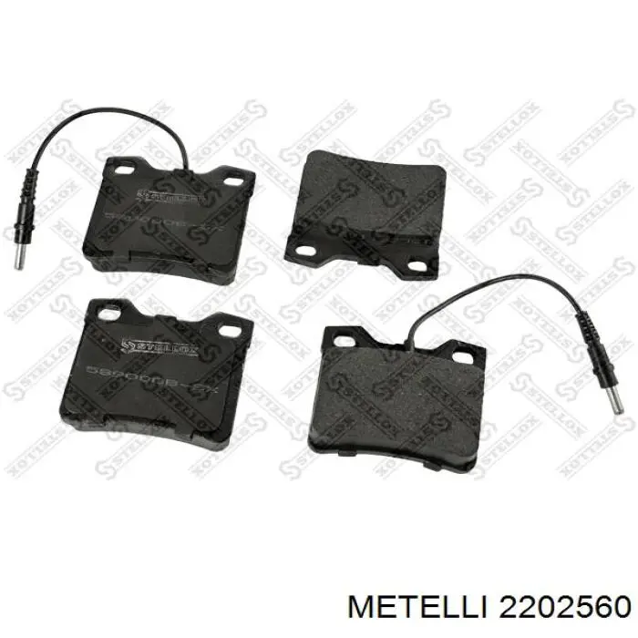 Тормозные колодки Metelli 2202560