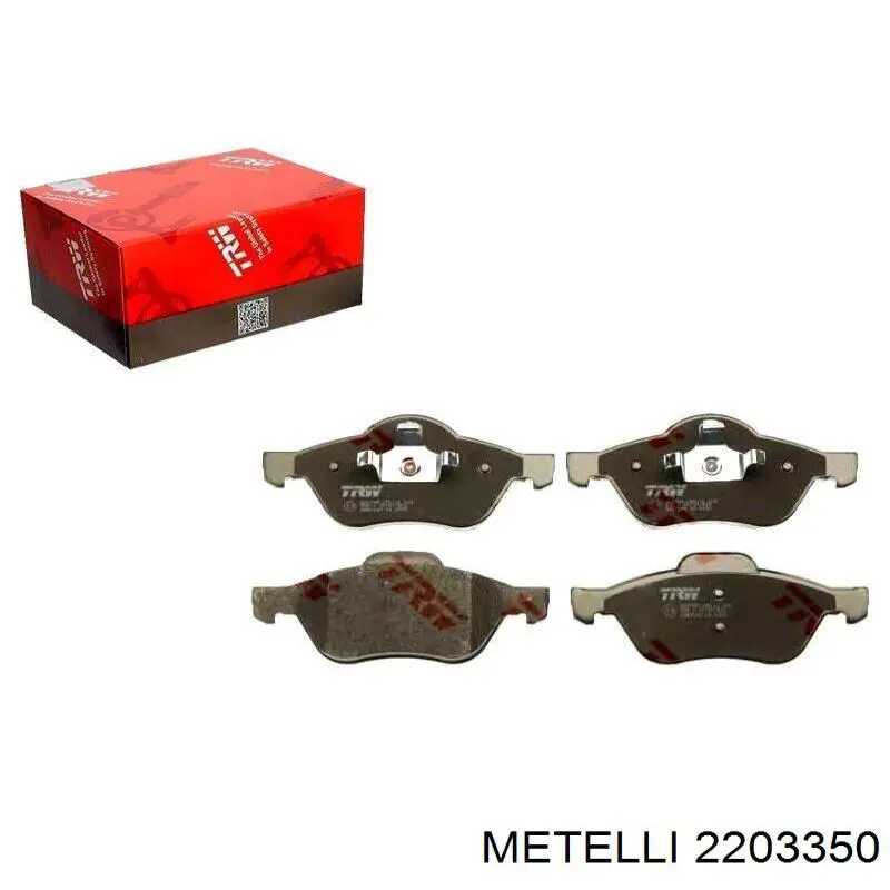 Тормозные колодки Metelli 2203350
