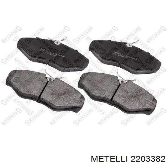 Колодки Metelli 2203382 цена, от 23.89 USD