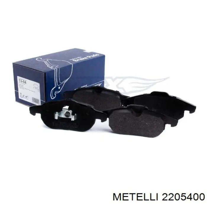 2205400 Metelli Колодки передние
