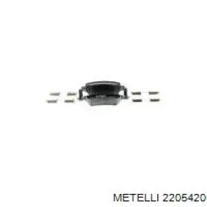 Купить 2205420 Metelli Колодки тормозные задние, дисковые