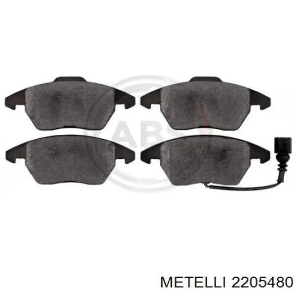 Тормозные колодки Metelli 2205480