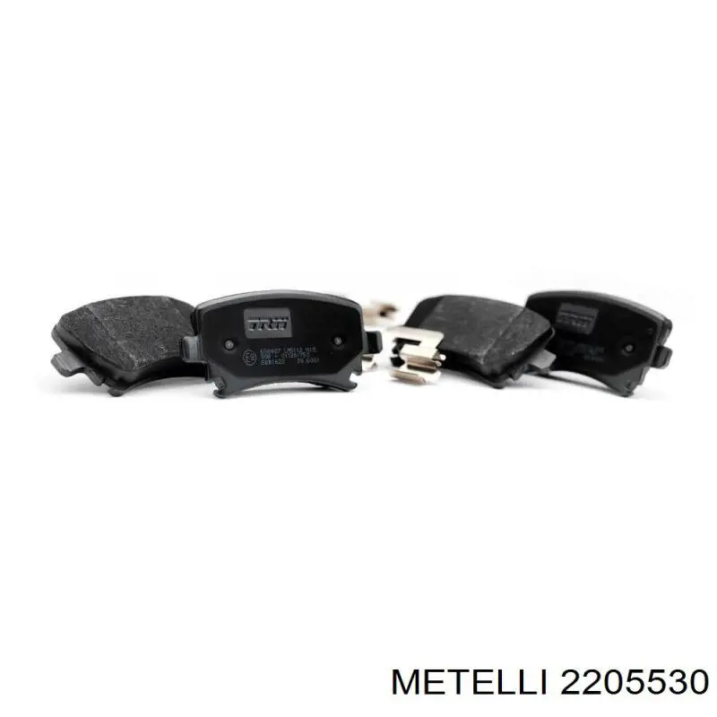 Задние дисковые колодки Metelli 2205530