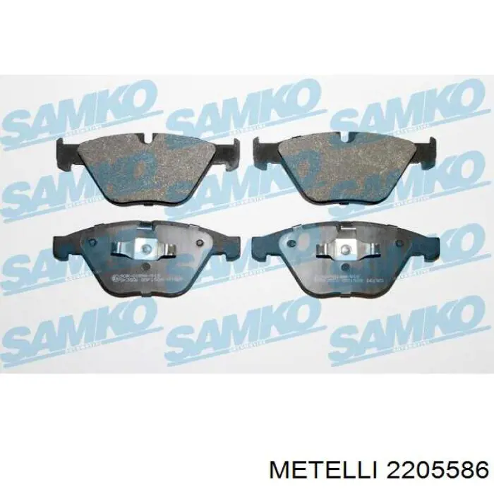 Колодки Metelli 2205586 цена, от 28.23 USD