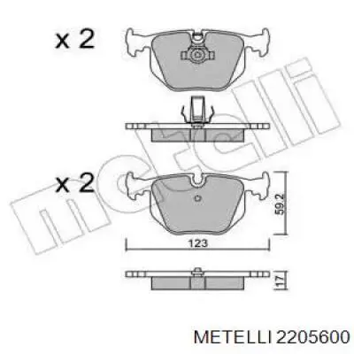 2205600 Metelli