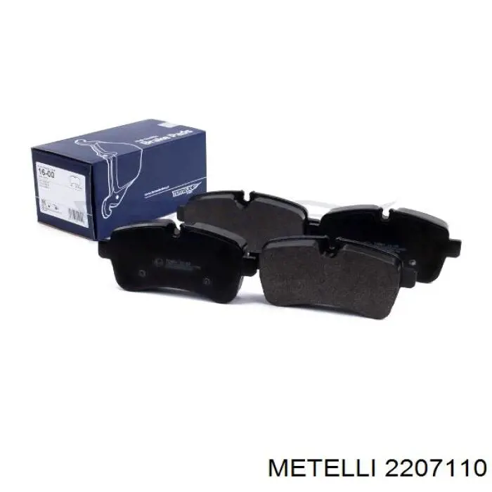 Задние тормозные колодки 2207110 Metelli