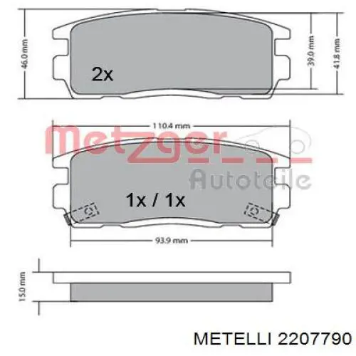 2207790 Metelli