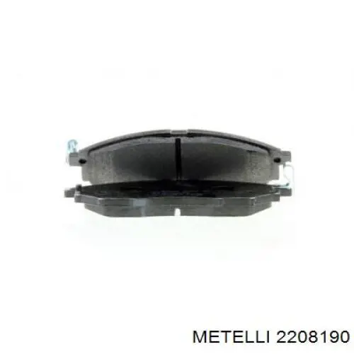 Купить 2208190 Metelli Колодки тормозные