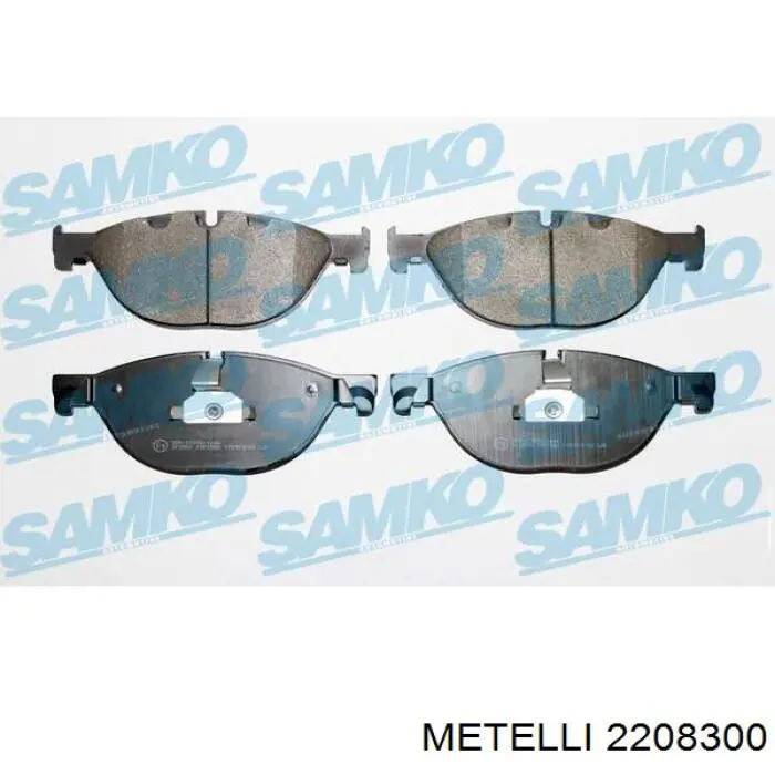 Тормозные колодки Metelli 2208300