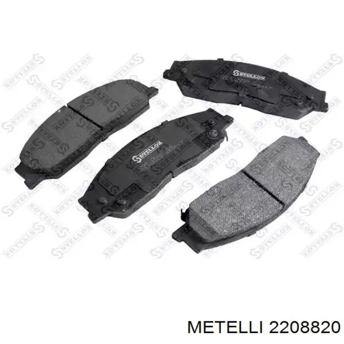 Тормозные колодки Metelli 2208820