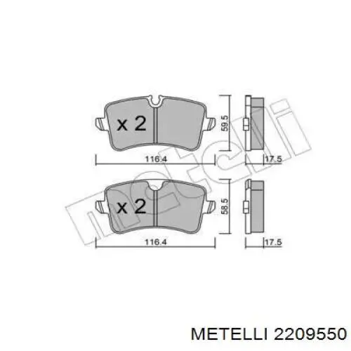  2209550 Metelli