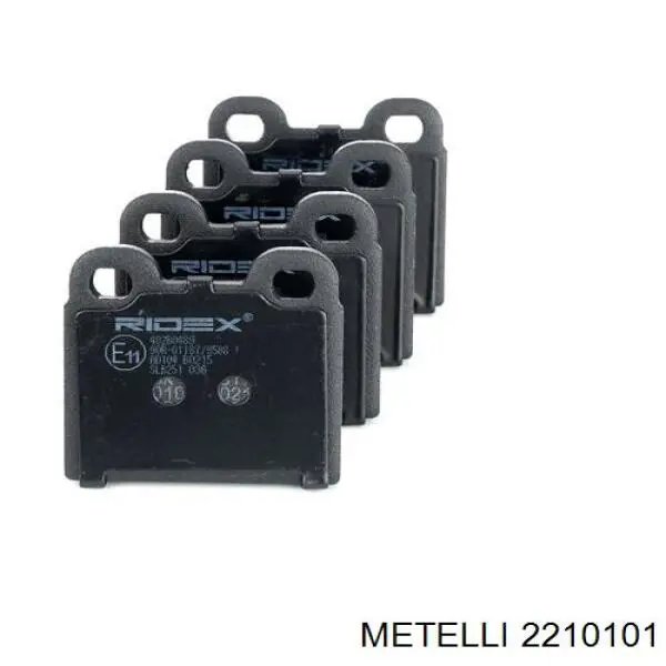 Тормозные колодки Metelli 2210101
