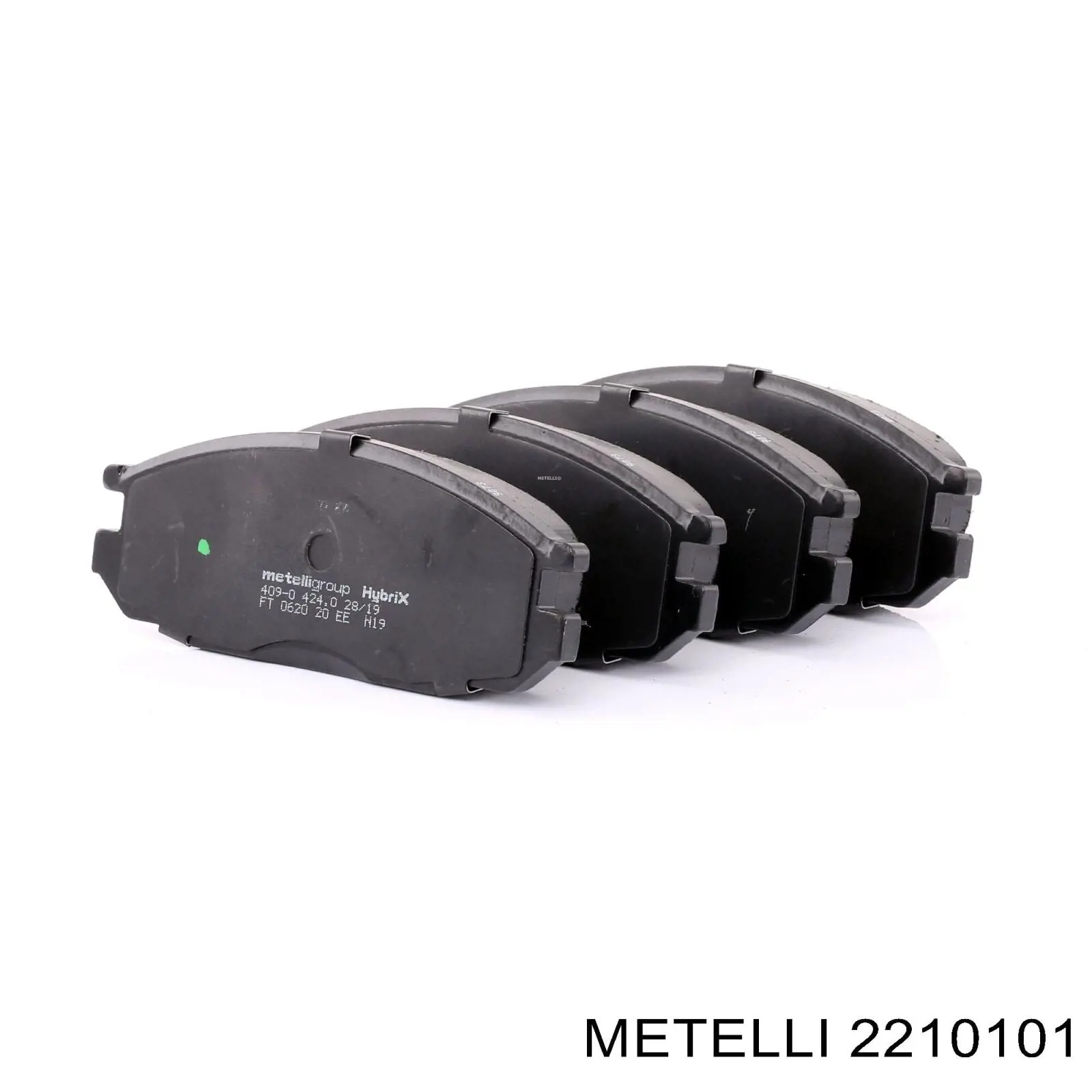 Колодки Metelli 2210101 цена, от 27.48 USD