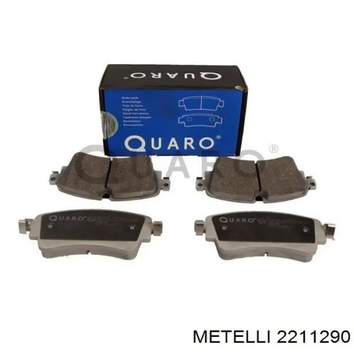 Колодки дисковые  Metelli 2211290 цена, от 27.50 USD