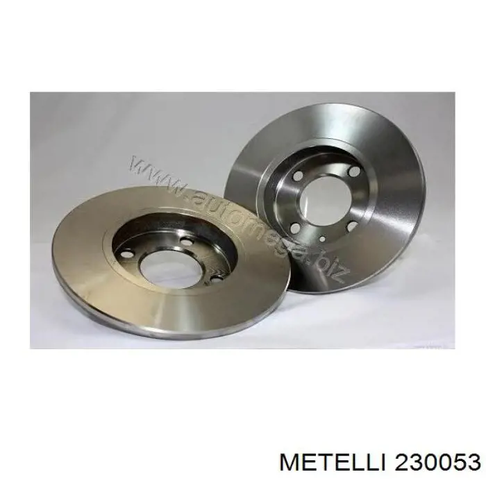 Freno de disco delantero 230053 Metelli